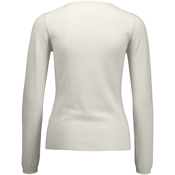 Allude Cashmere Pullover, Off White